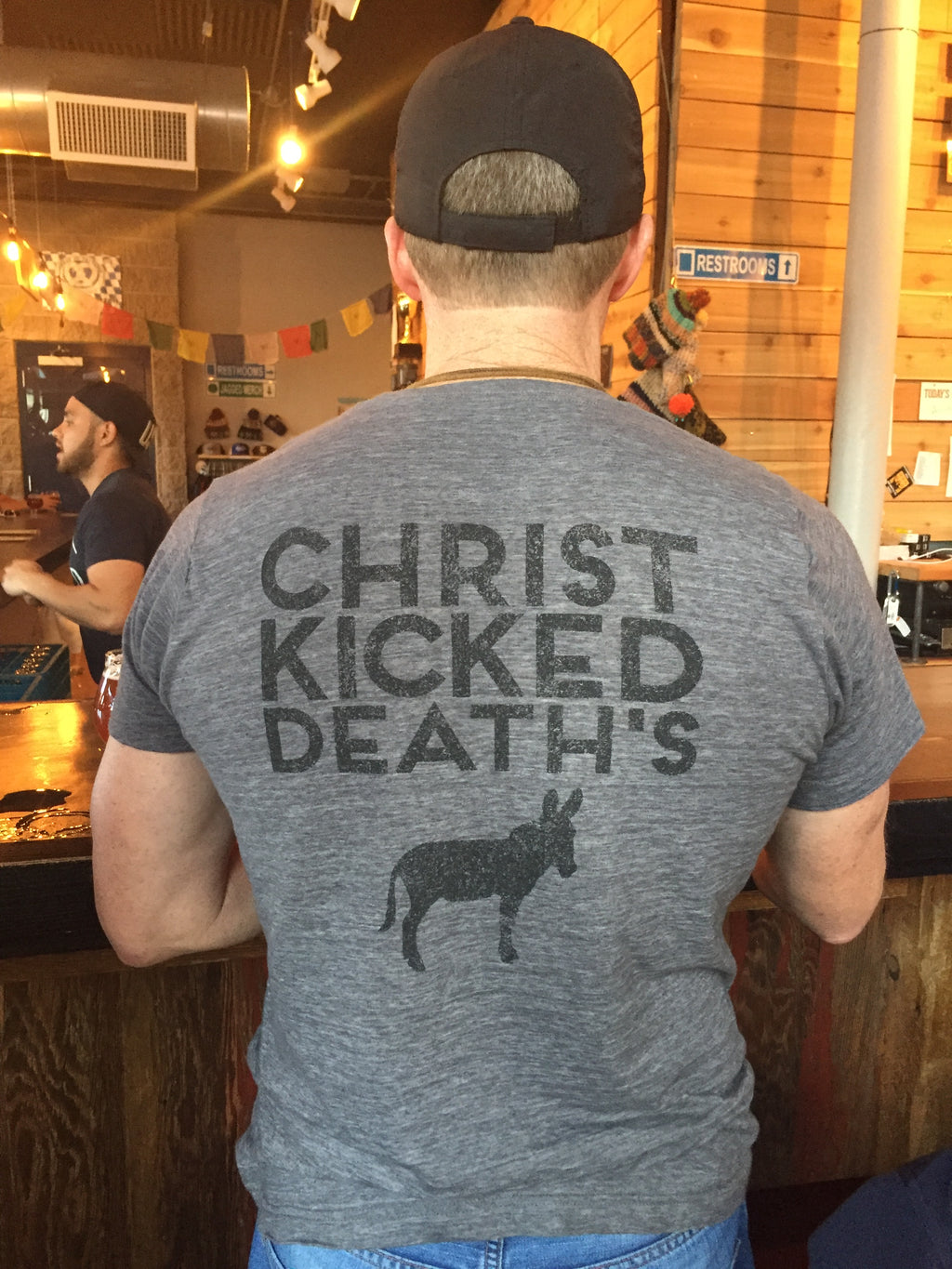 Christ Kicked Death's *** -Romans 6:9